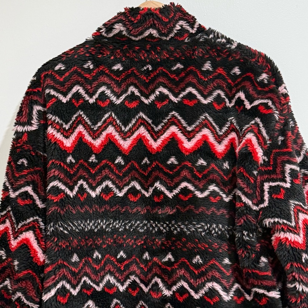 Anthropologie x Beach Riot Leona Slopes Sherpa Quarter-Zip Pullover Size M NWOT - Picture 7 of 15